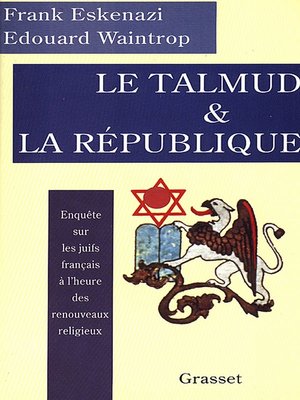 cover image of Le Talmud et la République